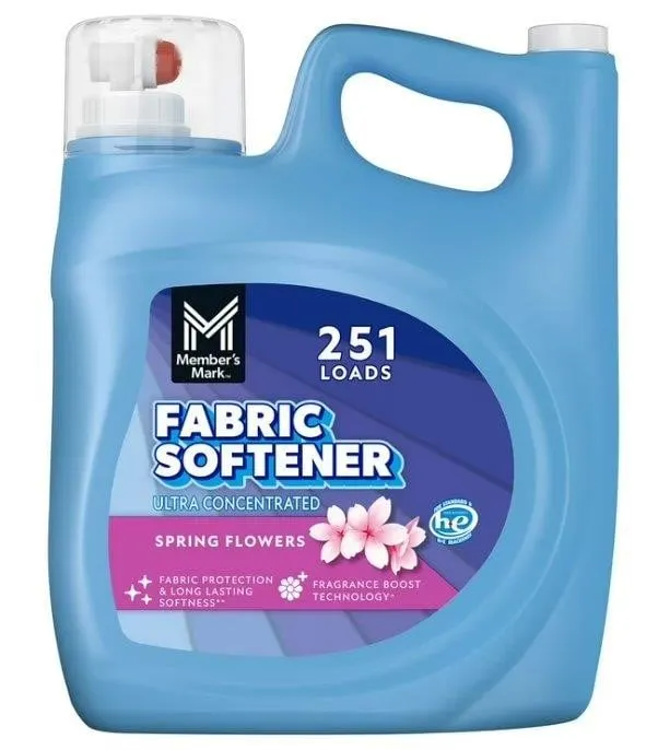 Liquid Fabric Softener Spring Flowers 170 Fl Oz