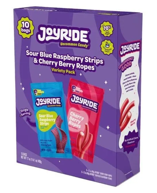 Joyride Assorted Candy 1.7 oz 10pk