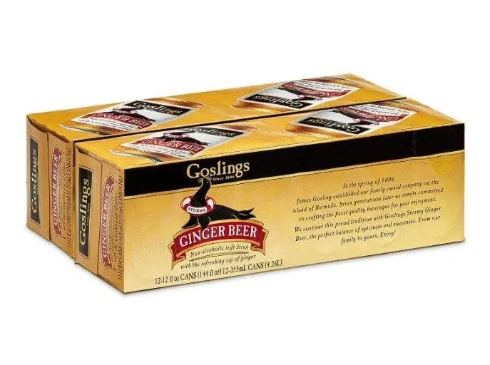 Goslings Non-Alcoholic Ginger Beer 12oz 24pk