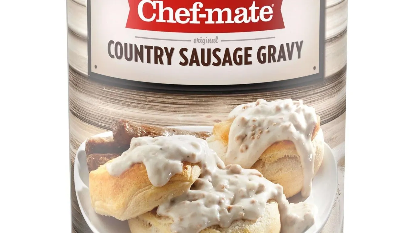 Chef-mate Country Sausage Gravy 6 lb 9 oz 10 Can