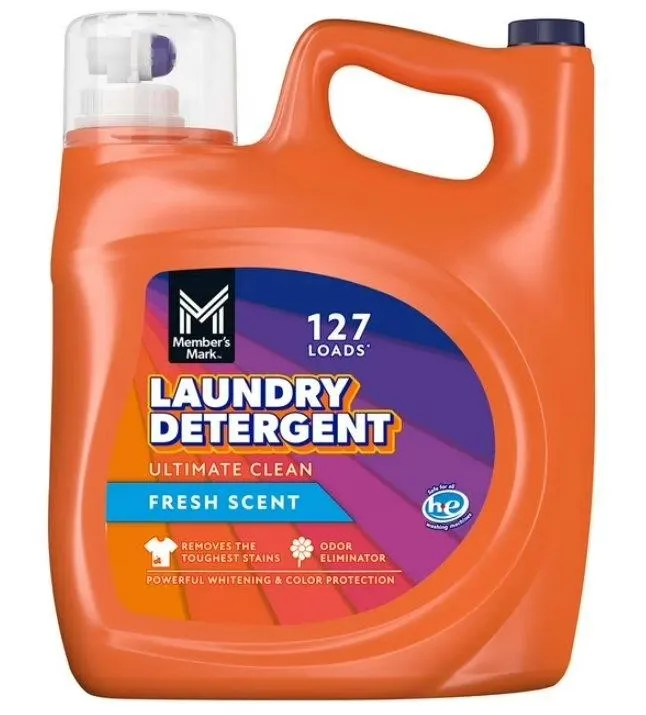 Liquid Laundry Detergent Fresh Scent 196 Fl Oz