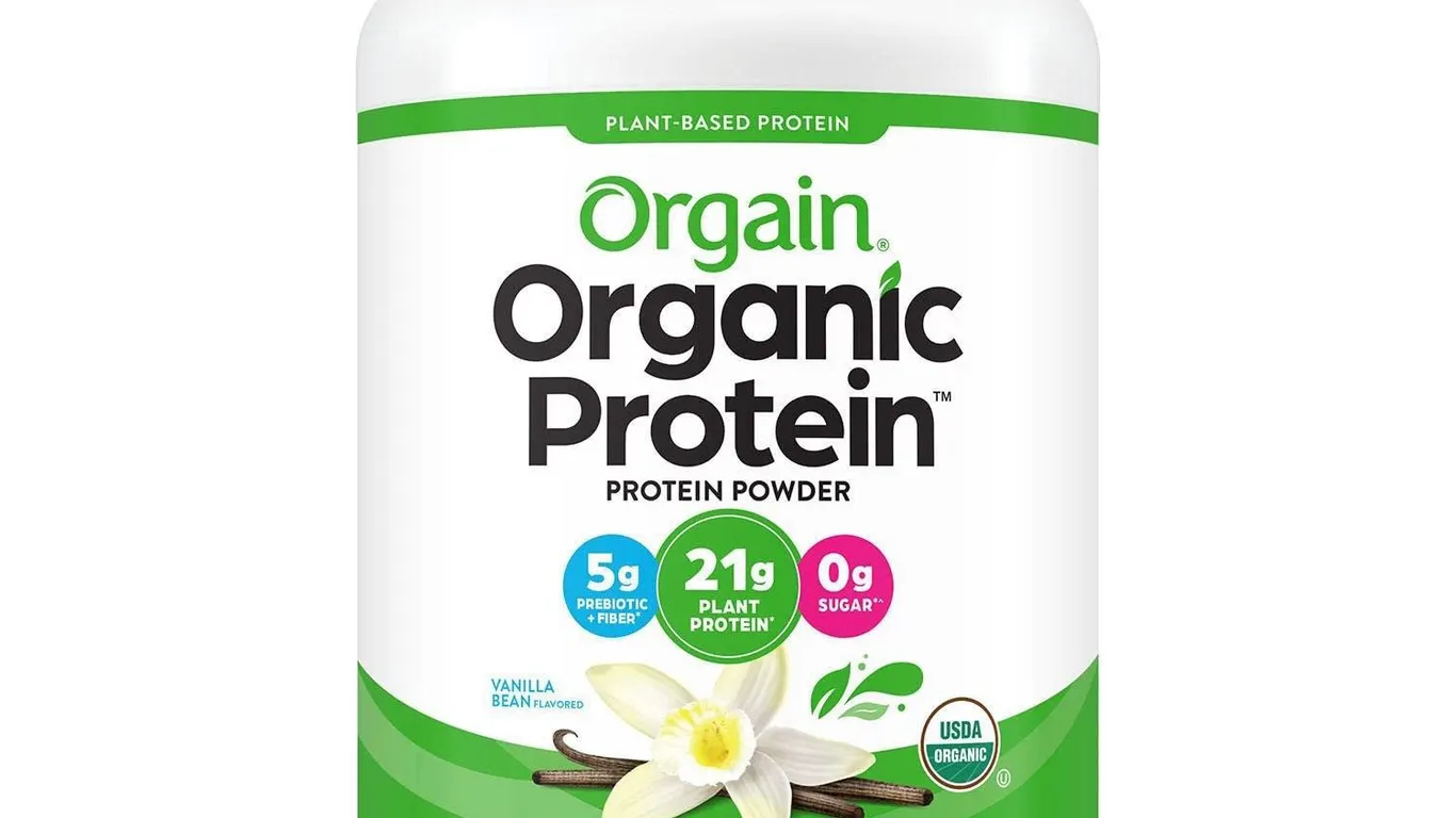 Orgain Organic Plant Protein Powder Vanilla 2.74lb
