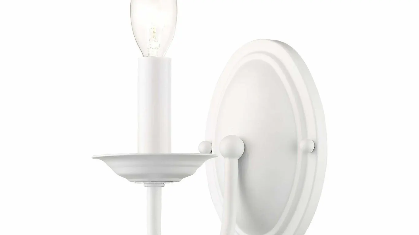 Livex 4151-03 Williamsburg Wall Sconce 4.25x7in