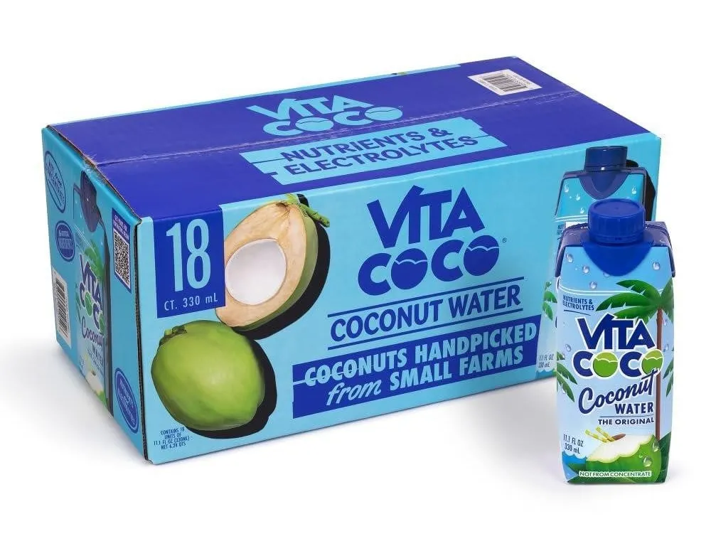 Vita Coco Original Coconut Water 11.1oz 18pk