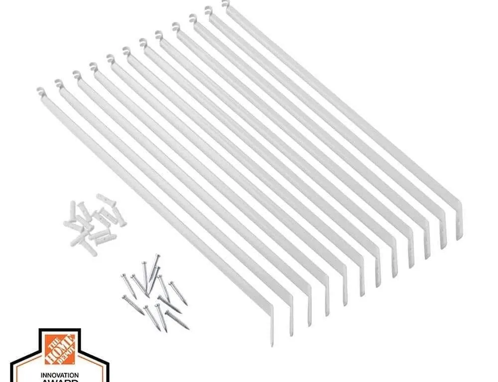 Everbilt 90181 12in Shelf Support Bracket 12pk