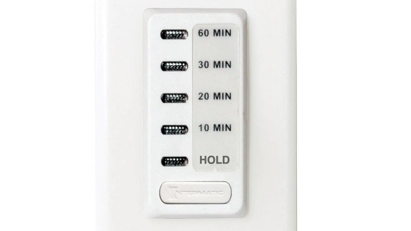 Intermatic EI210W Wall Timer 10-60 Min White