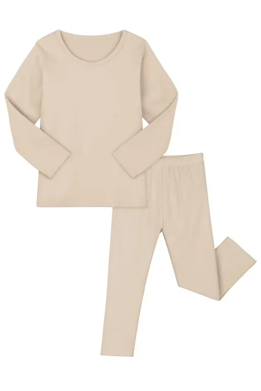 Resinta Ribbed Cotton Long Sleeve Shirt Set 5T