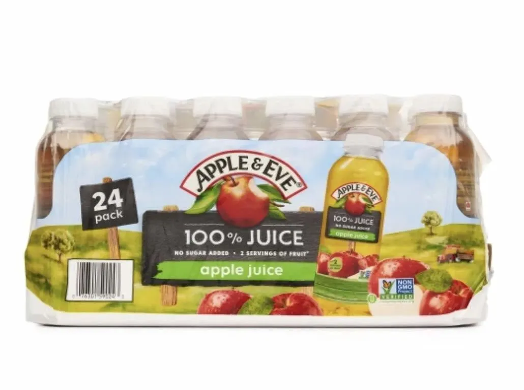 Apple Eve 100 Apple Juice 10 oz 24ct