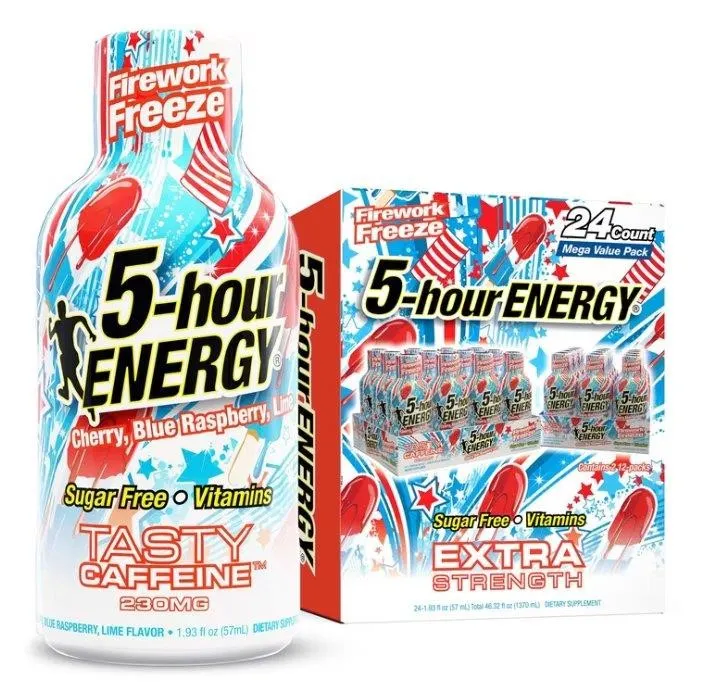 -Hour Energy Extra Strength Firework Freeze 24pk