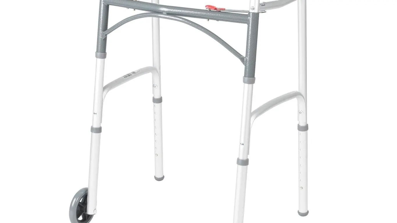 Drive Medical Deluxe Two Button Folding Walker