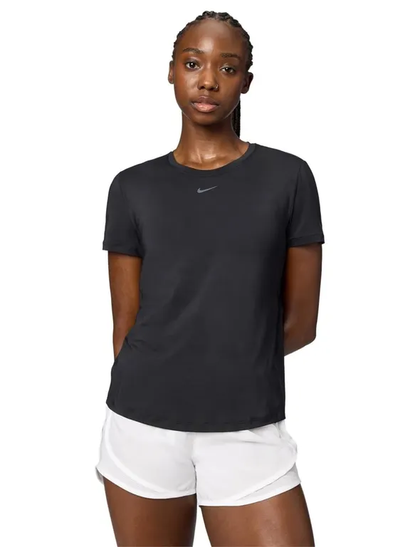 Nike One Classic Dri-Fit Short-Sleeve Top Black L