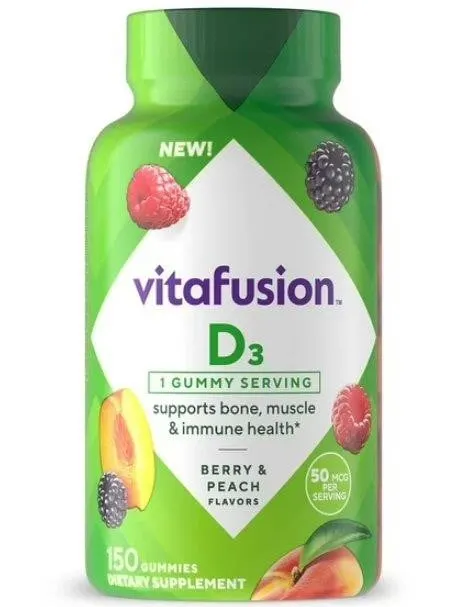 Vitafusion Vitamin D Gummy Vitamins 150ct