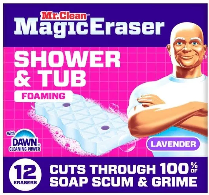 Mr. Clean Magic Eraser Shower Tub Sponge 12ct