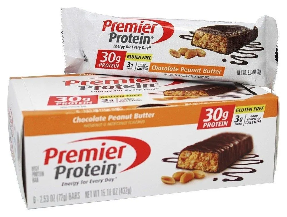 Premier Protein Chocolate Peanut Butter Bar 6pk