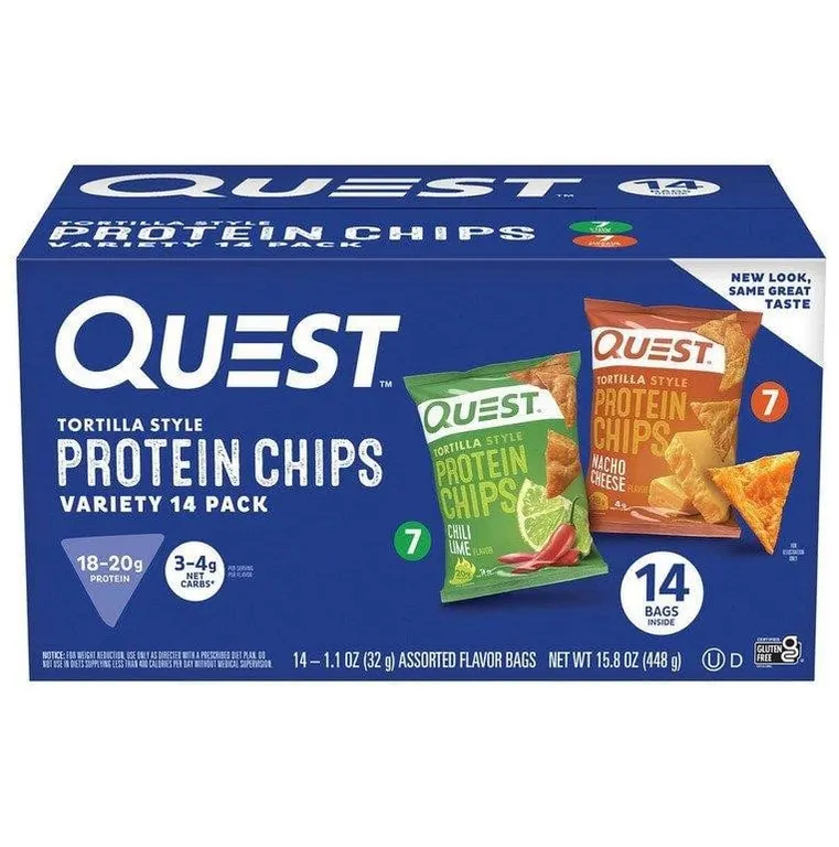 Quest Tortilla-Style Protein Chips 14ct