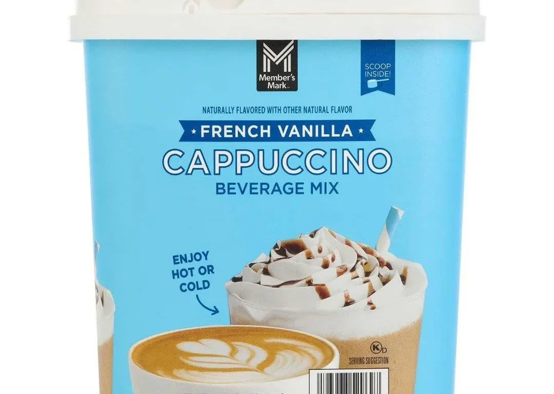 French Vanilla Cappuccino Beverage Mix 48 Oz