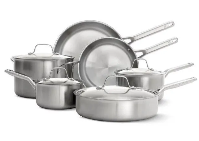 Calphalon Tri-Ply Stainless Steel Cookware Set