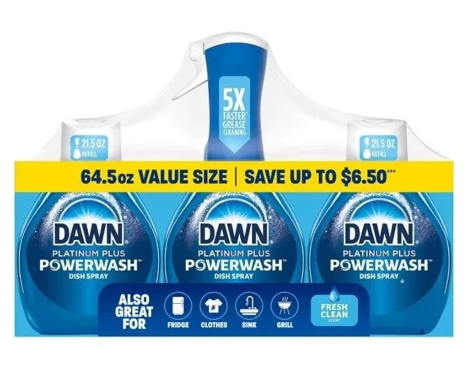 Dawn Platinum Plus Powerwash Spray 64.5 fl oz