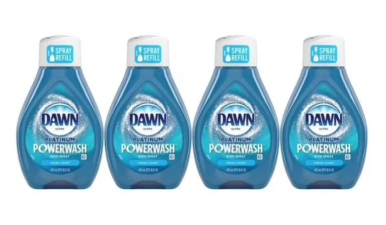 Dawn Platinum Powerwash Dish Soap 4 Refills 64oz