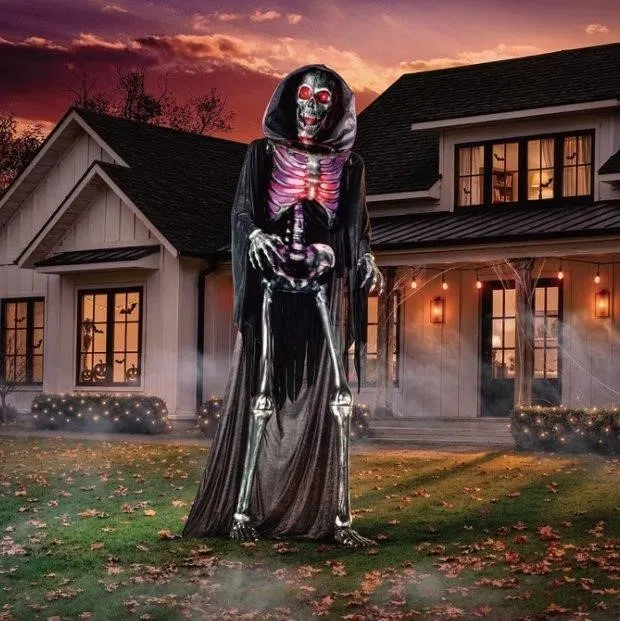 Pre-Lit Animated Towering Reaper