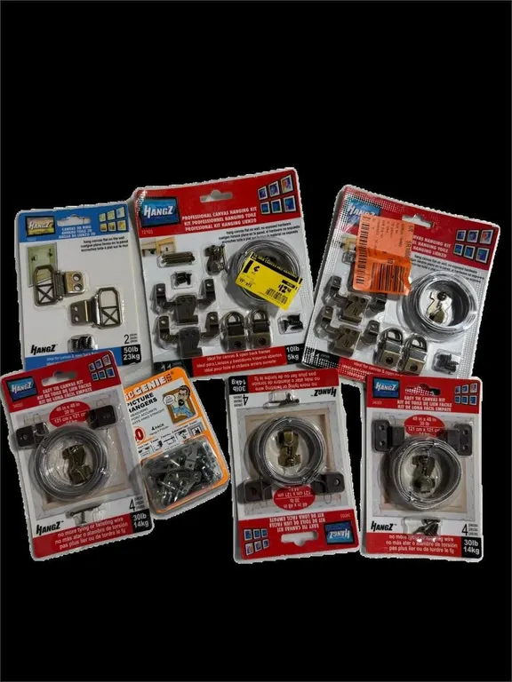 Mixed Lot Of Hangz OOK Picture Hanging Kits