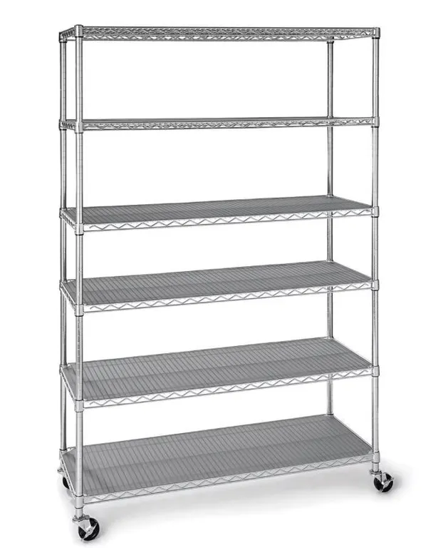 -Tier Heavy Duty Wire Shelving 48W x 18D x 75H