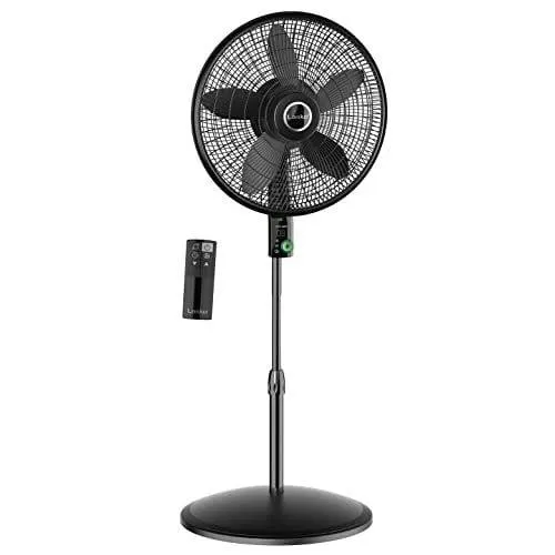 Lasko S18708 18-inch EcoQuiet Pedestal Fan