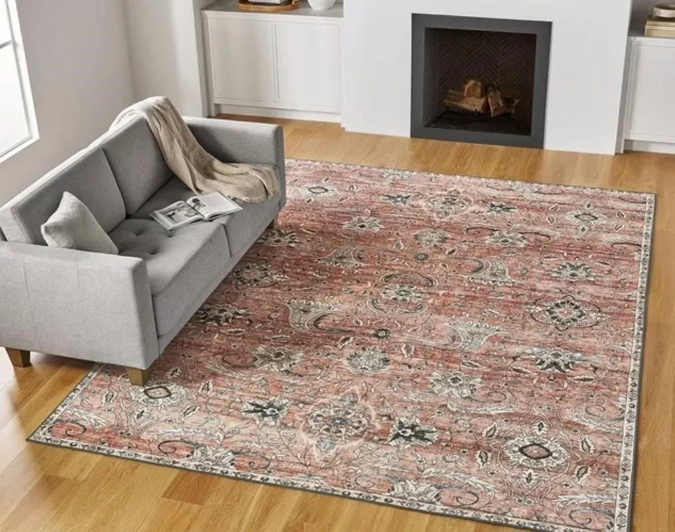 Everwash Washable Area Rug 9 x 12