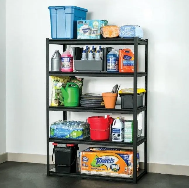 -Tier Storage Shelf 48W x 24D x 72H