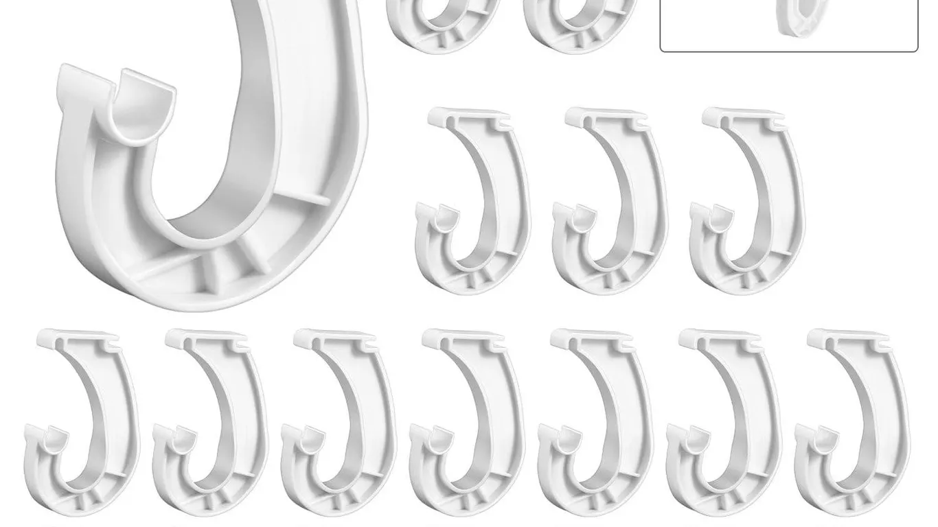 Wonderjune 34 Closet Rod Support Brackets 20ct