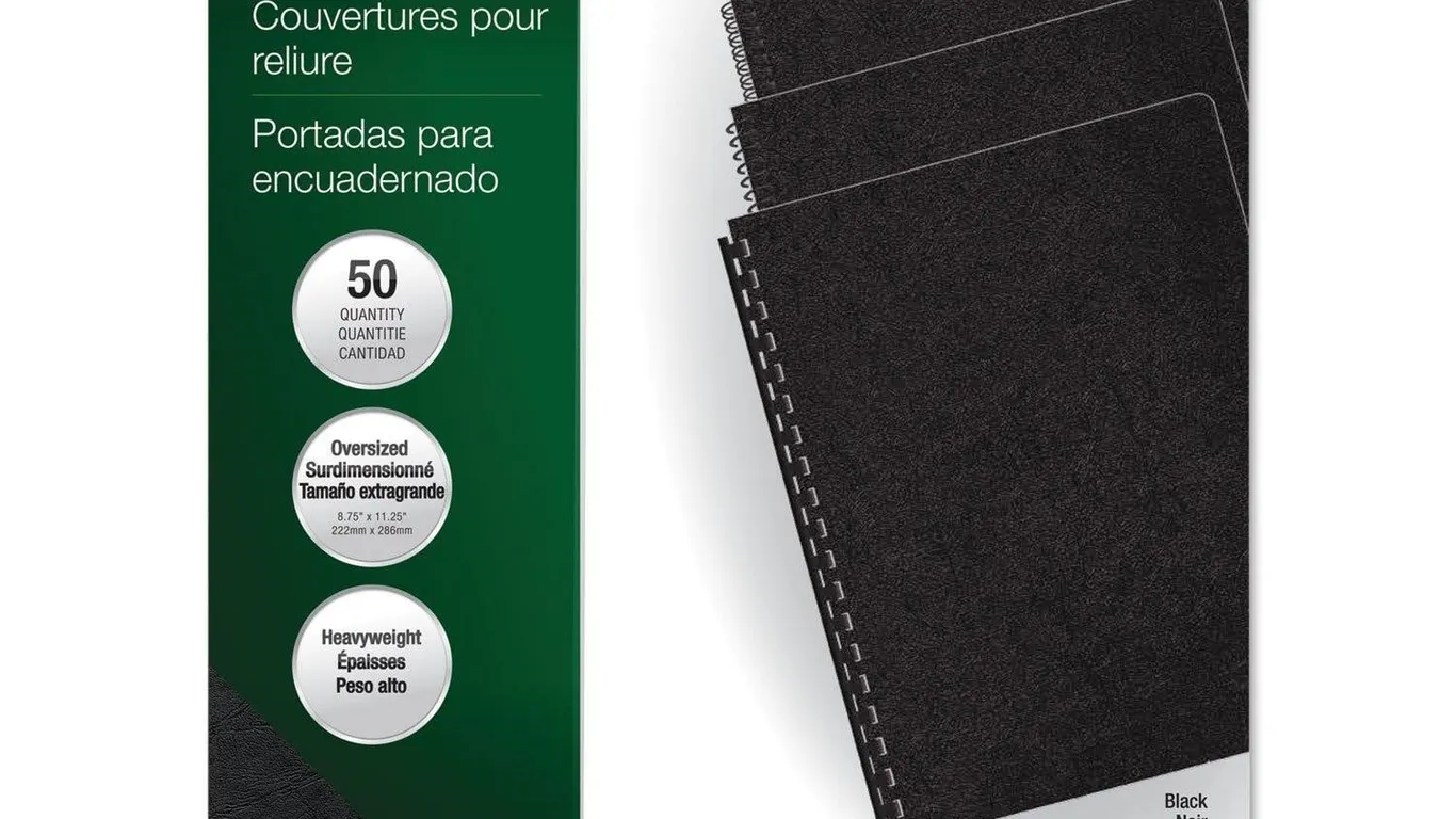 Fellowes 52146 Presentation Covers 8.75x11.25 50ct