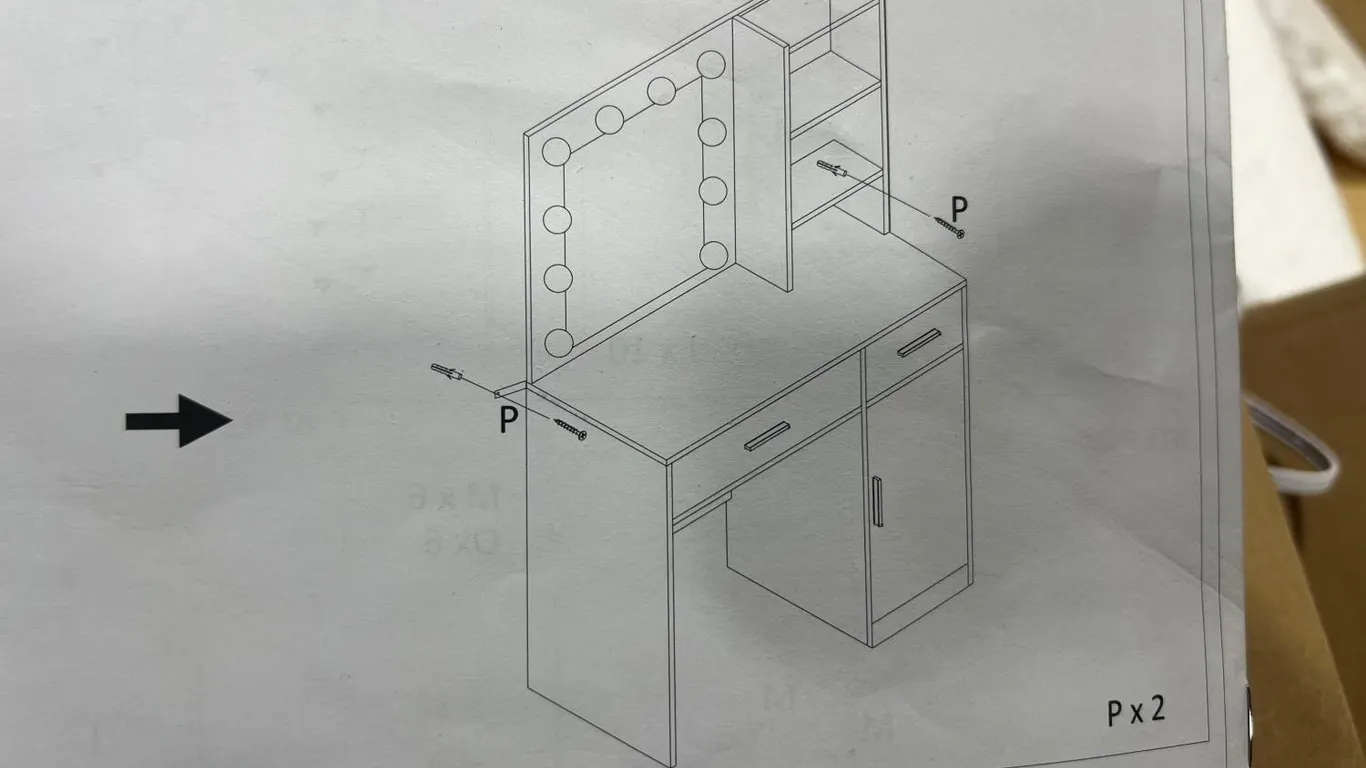 Makeup Vanity With Lights