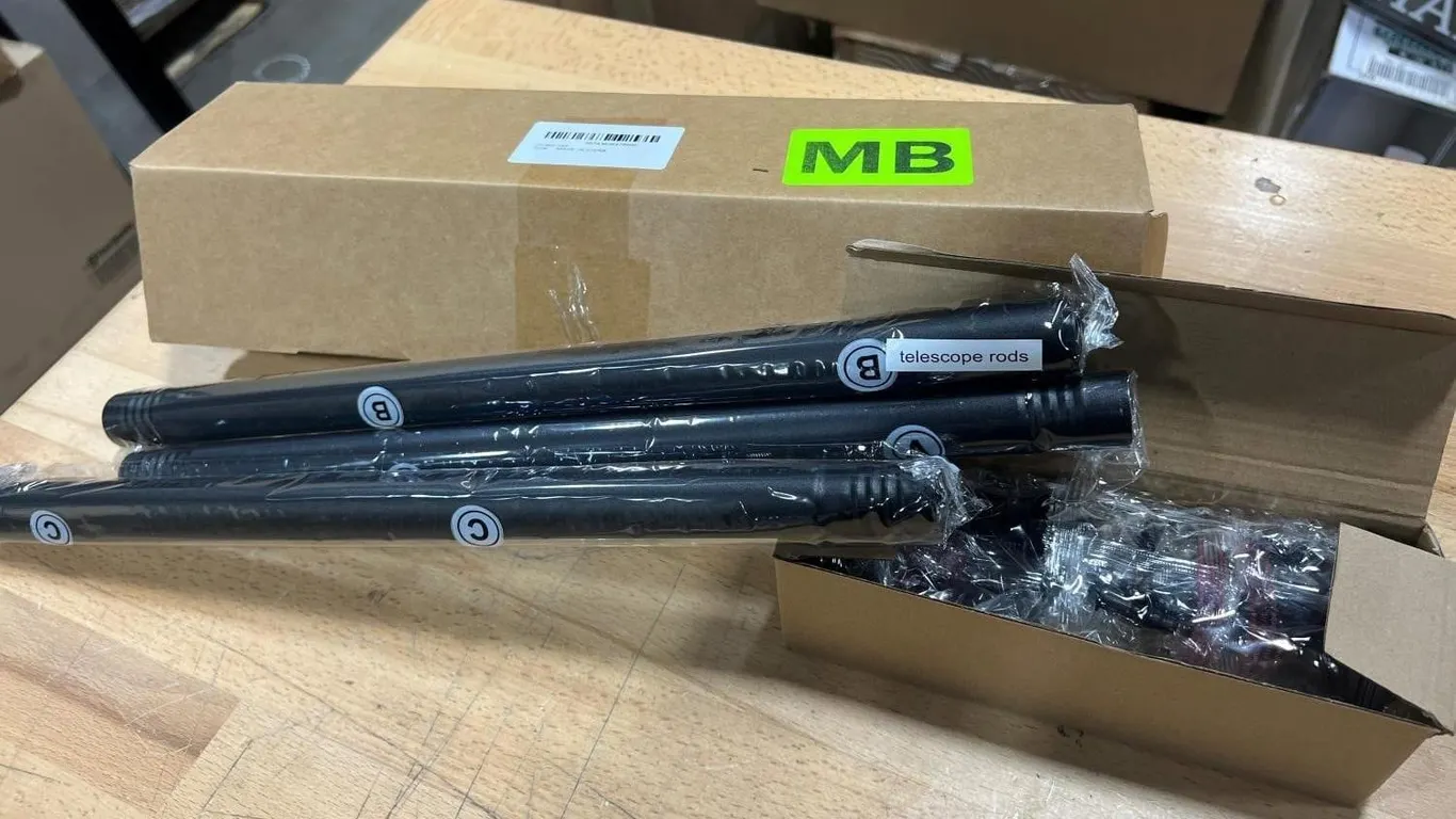 Curtain Rod Kit Black