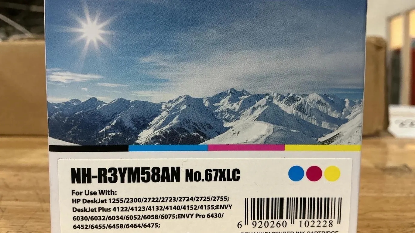 HP 67XLC Color Ink Cartridge 11.6ml