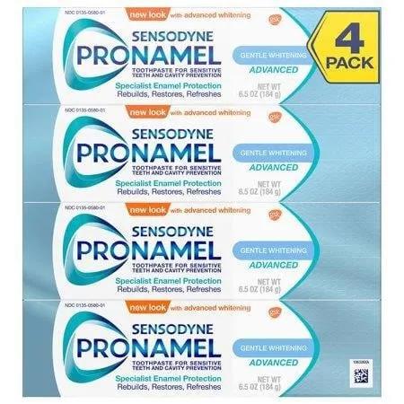 Sensodyne Pronamel Enamel Repair 3.4oz 4pk