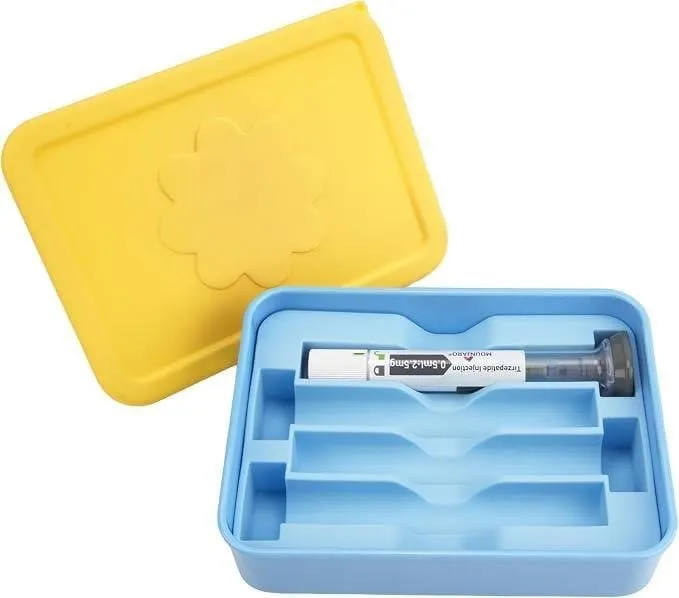 Fantovo Insulin Pen Storage Case Blue Yellow