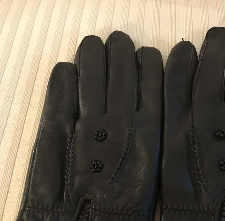 NEW Women’s Genuine Leather Gloves Sz. M