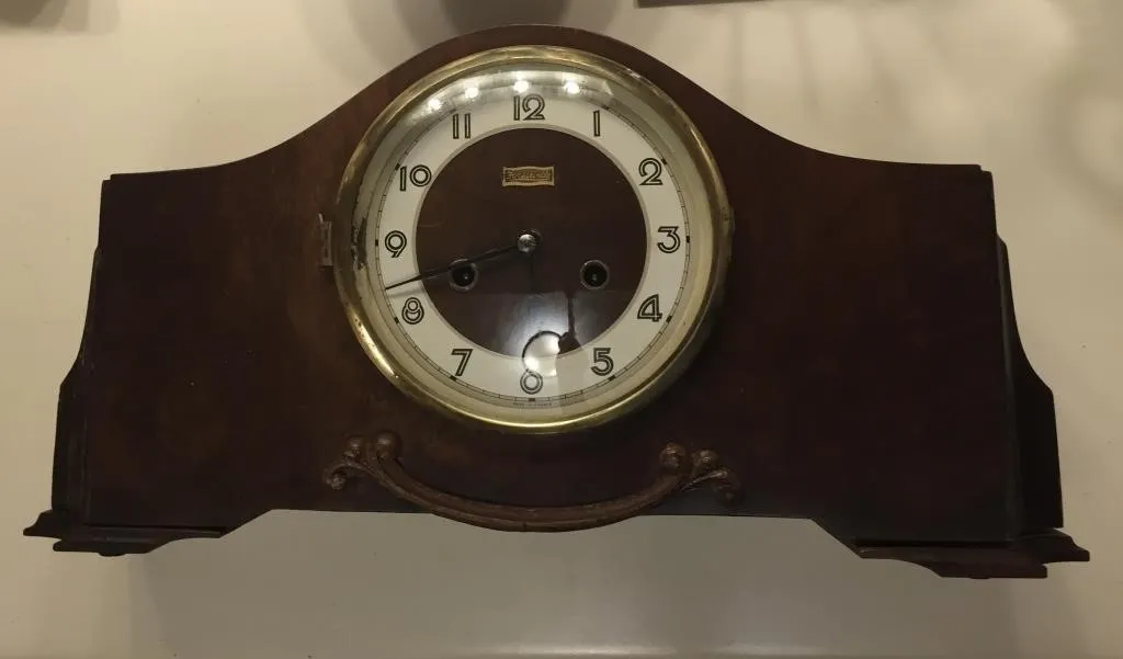 Nice Vintage Forestville Pendulum Mantle Clock