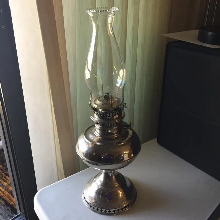 Vintage RAYO Coal Oil Lamp for Parts or Repair