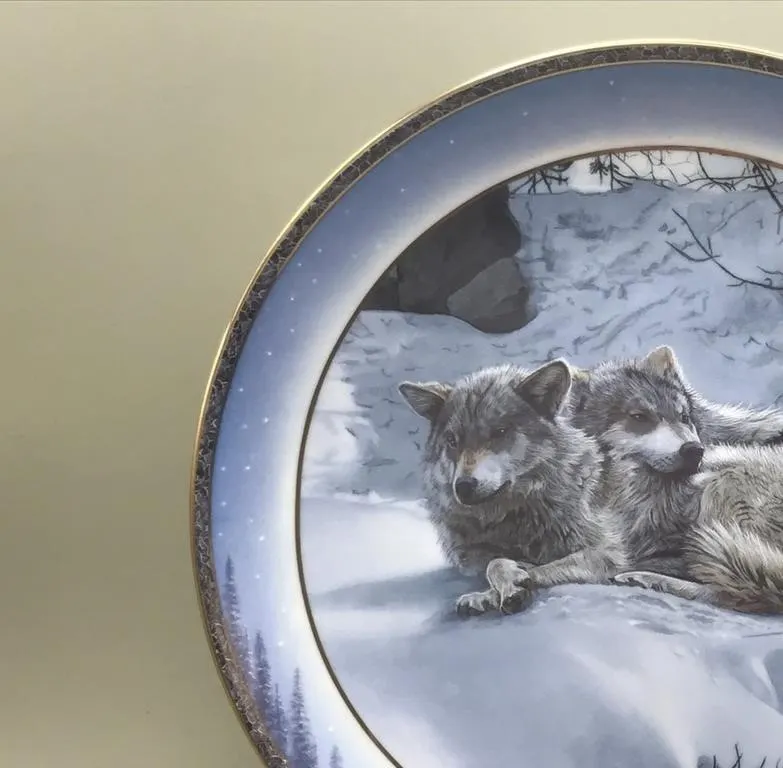 New Ltd. Ed. Gentle Moment Portrait Plate & COA