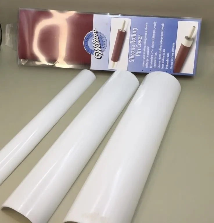 Silicon Rolling Pin Cover & Fondant Drying Forms
