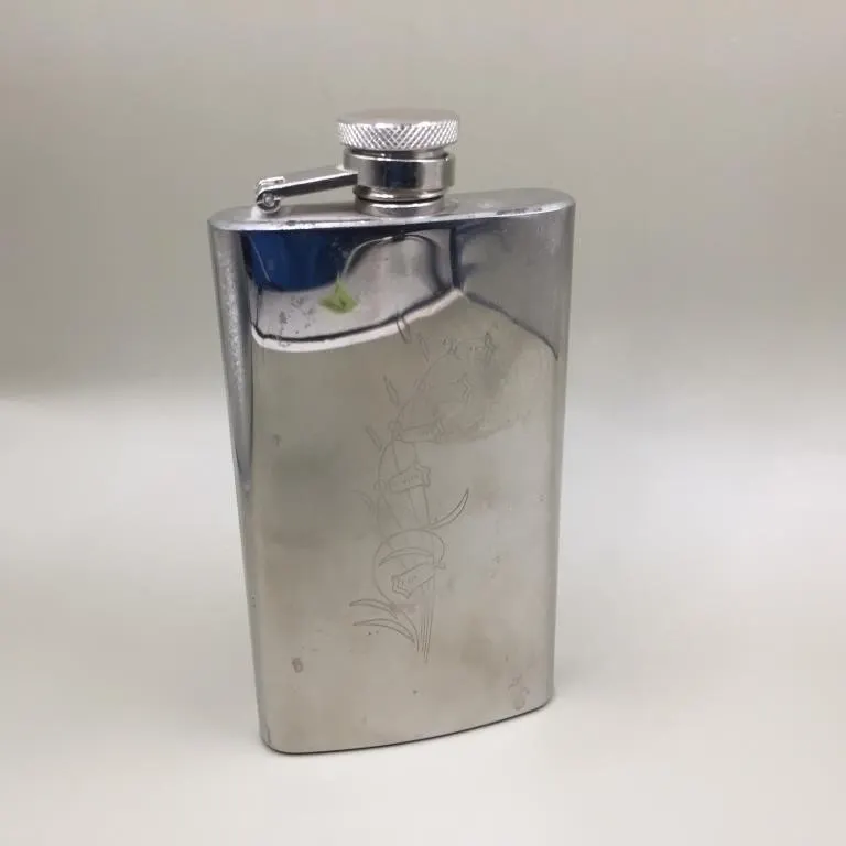 Lady-size Stainless Steel Hip Flask