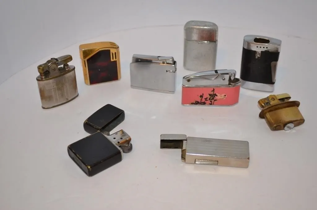 Collection of vintage and mid-century pocket