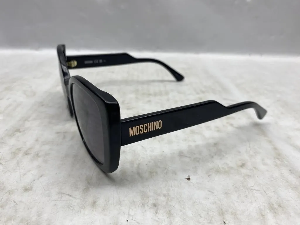 Moschino Black Cat-Eye Sunglasses