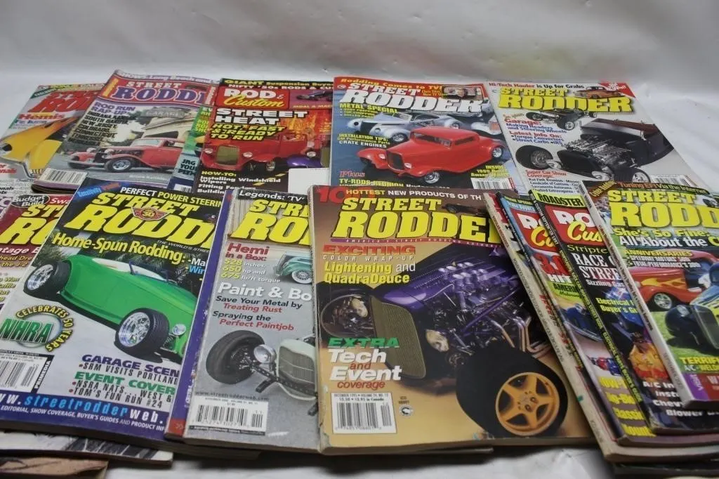 Street Rodder & Rod & Custom Magazine Lot (12+