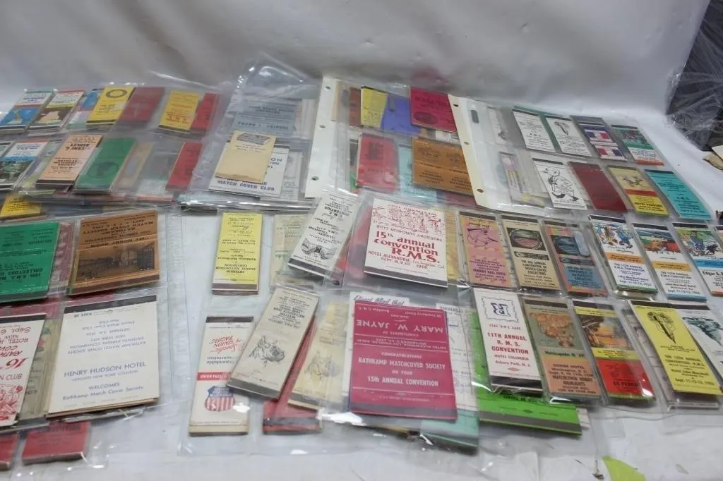 Vintage Matchbook Cover Collection Lot