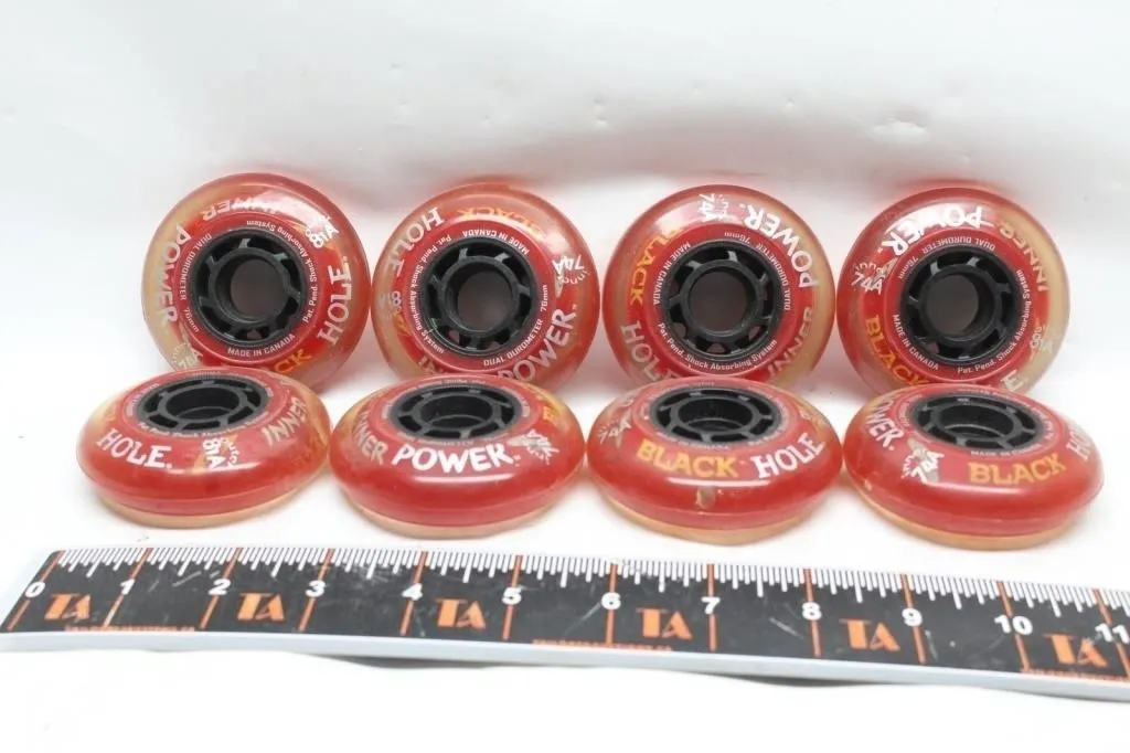 Inline Skate Wheels - Black Hole & Inner Power