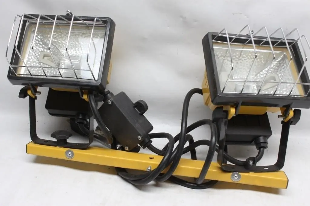 Dual Work Light & Oase LunAqua LED Spotlight Set