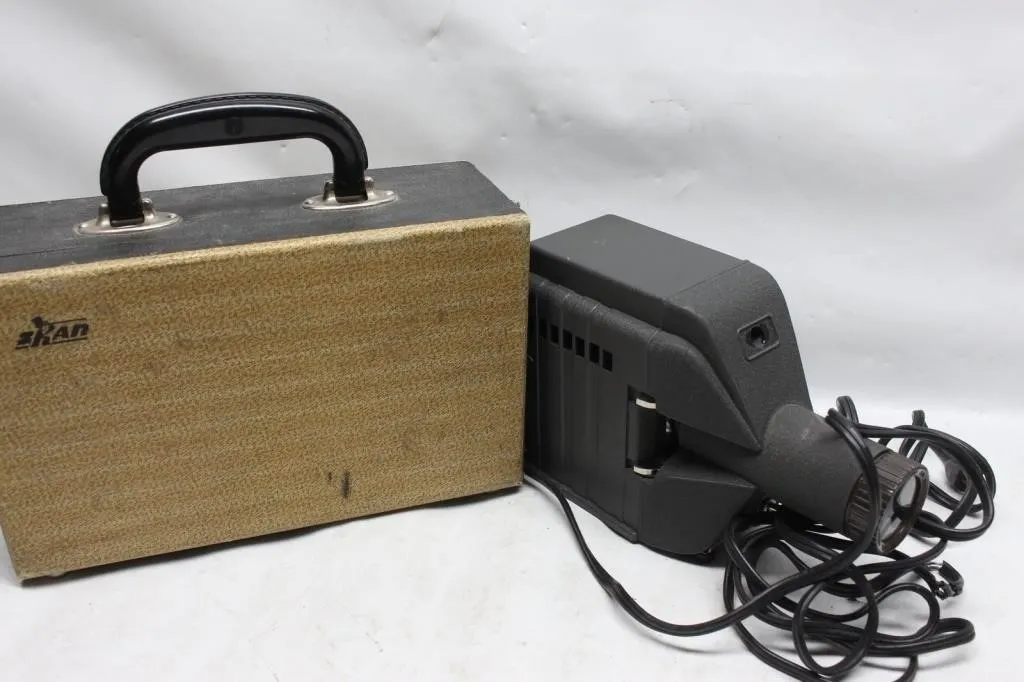 Slide Projector & Vintage Liberty Fire