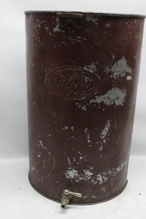 Vintage Tin Dispenser & Submersible LED Lights
